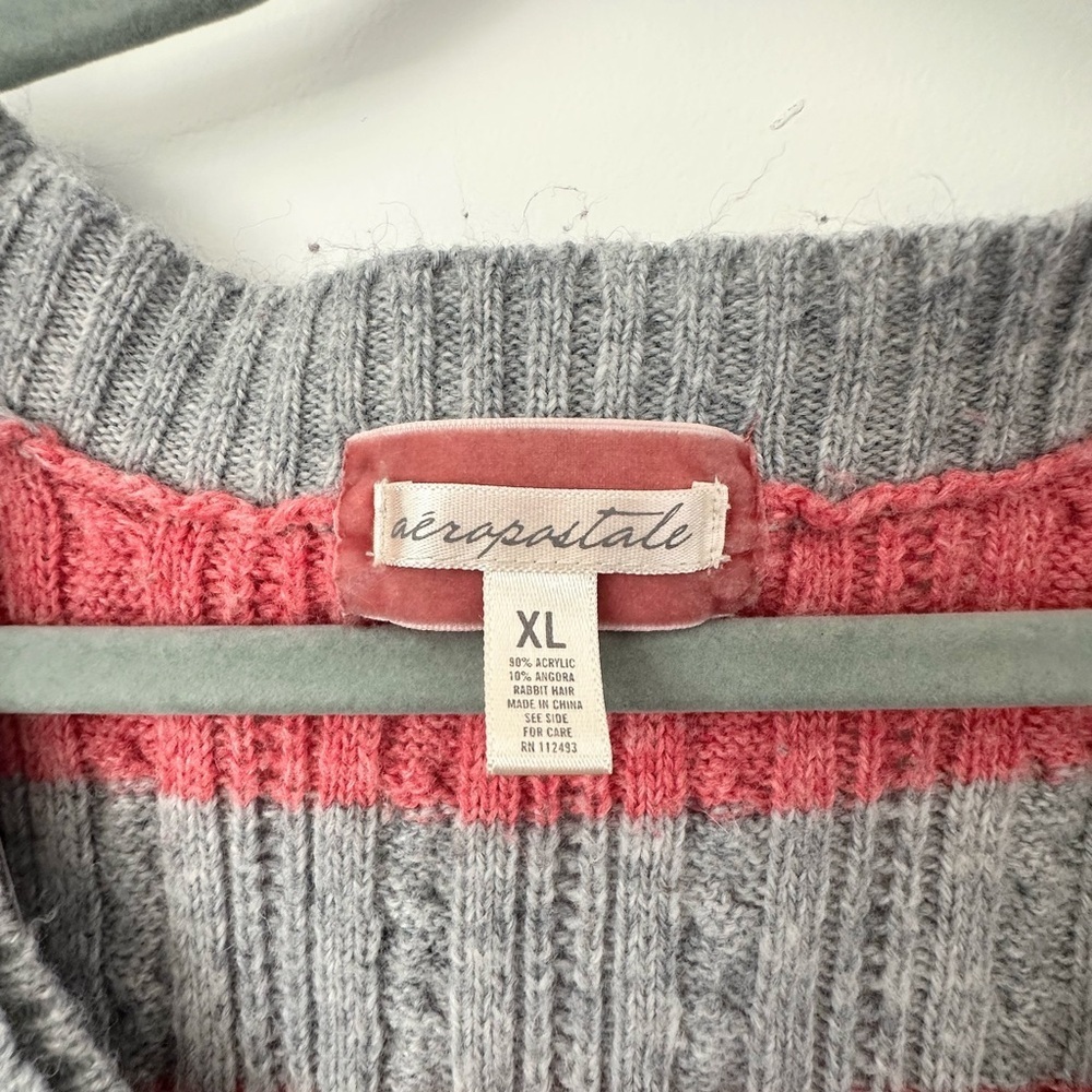 Aeropostale Women’s long sleeve Striped sweater Y2K - Picture 2 of 3